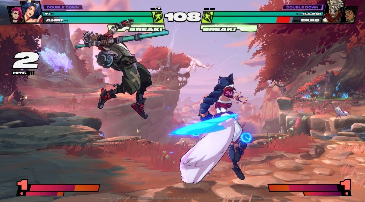 Ahri vs Ekko in 2XKO