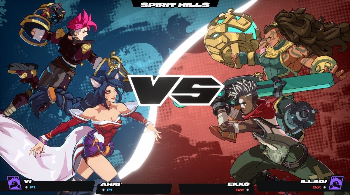 Battle Load Screen in 2XKO