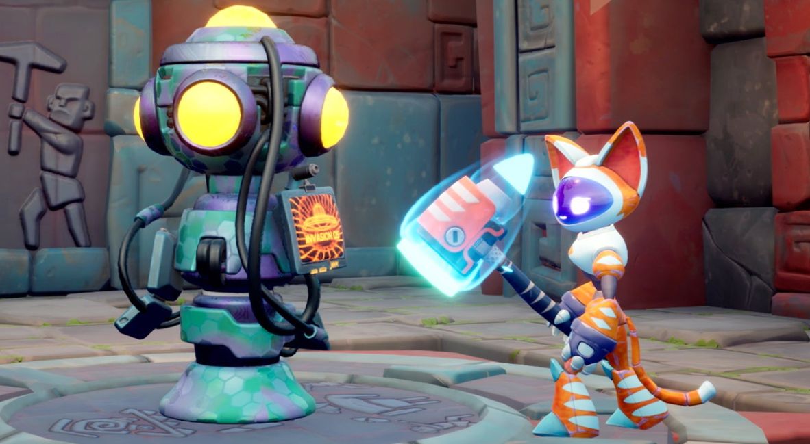 Chip 'n Claws vs Brainioids promotional game still