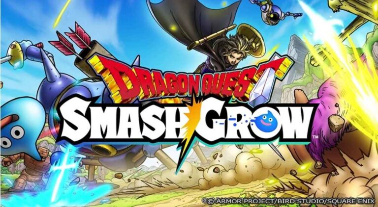 Dragon Quest Smash/Grow promotional image from Square Enix