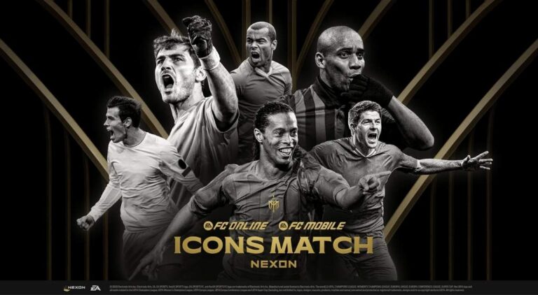EA Sports FC Icons Match promotional image from Nexon