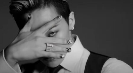 G-Dragon x PUBG promotional still from KRAFTON