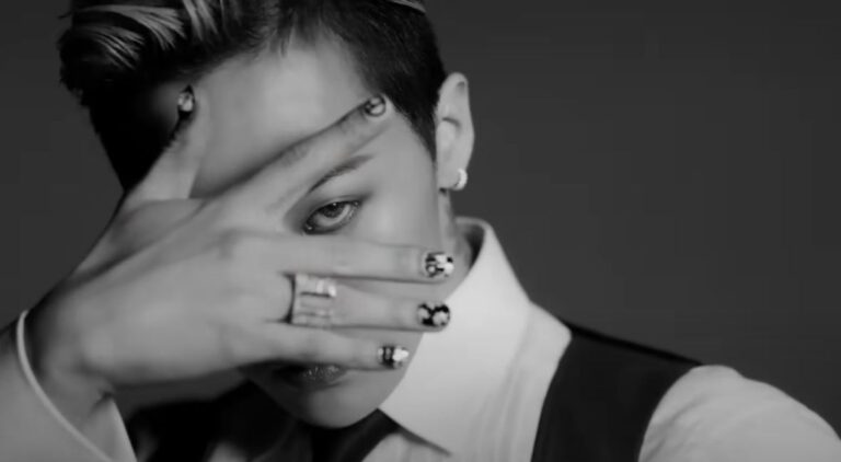 G-Dragon x PUBG promotional still from KRAFTON