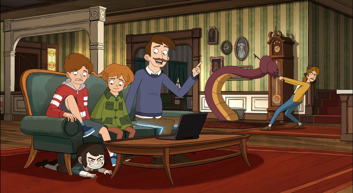 The family at the center of Haunted Hotel