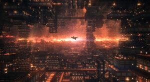 Infinity Castle Demon Slayer Movie - promotional image from Crunchyroll