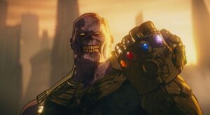 Zombie Thanos in Marvel Zombies
