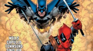 REVIEW: ‘Marvel/DC: Deadpool/Batman’ Issue 1 Cover of Marvel DC Deadpool Batman Issue 1 featuring Batman and Deadpool