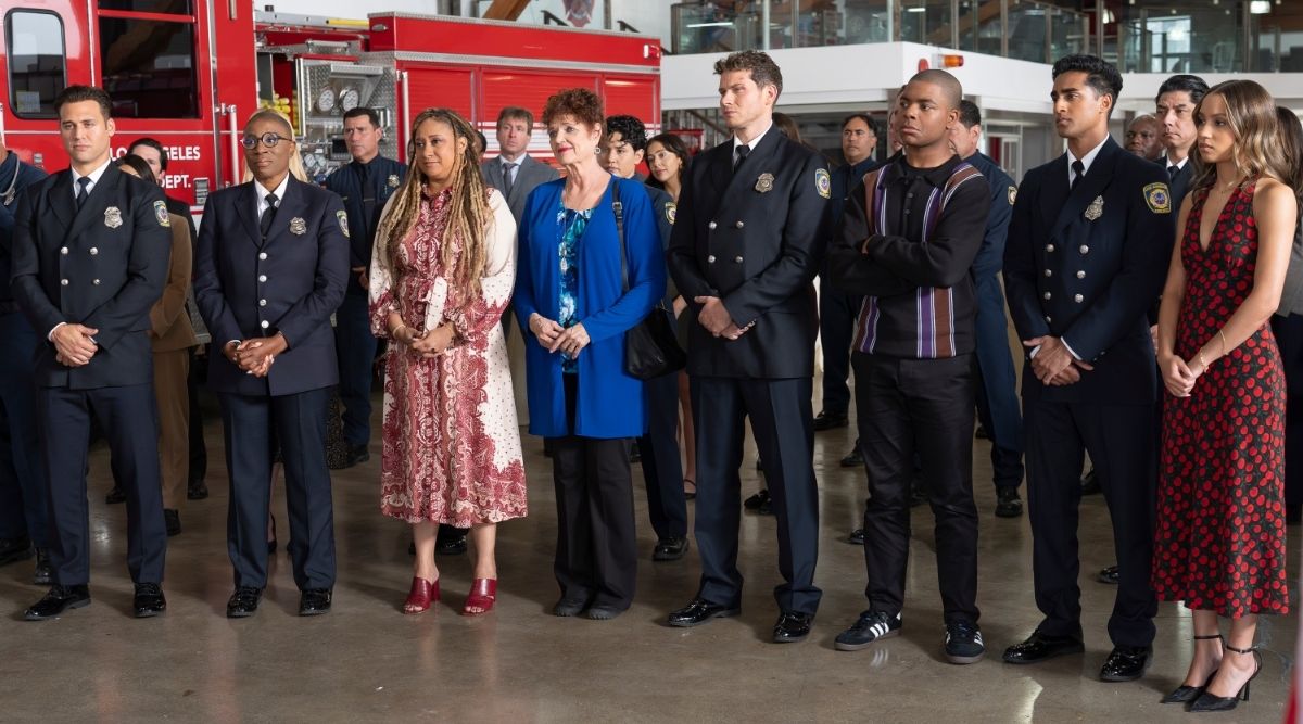 '9-1-1's' Oliver Stark Searches For Familiarity In Season 9 1 9-1-1 Season 9 Buck and the 118