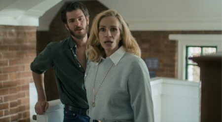 Andrew Garfield and Julia Roberts in After The Hunt