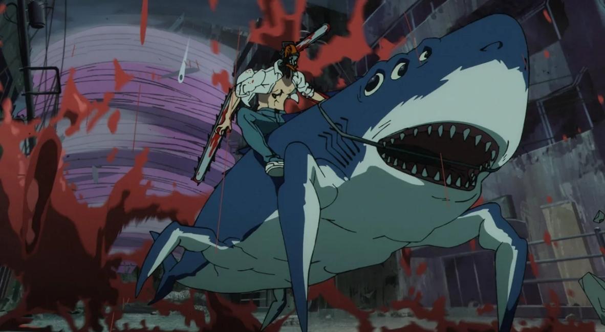 Chainsaw Man - The Movie Reze Arc promotional image from Crunchyroll