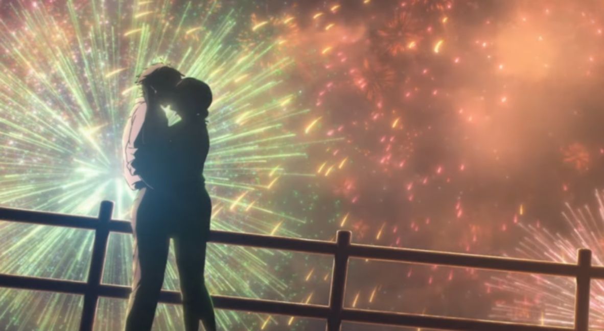 Chainsaw Man - The Movie Reze Arc promotional image from Crunchyroll