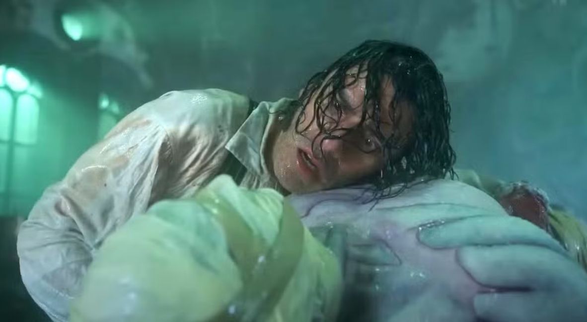 Guillermo del Toro's Frankenstein (2025) promotional still from Neflix