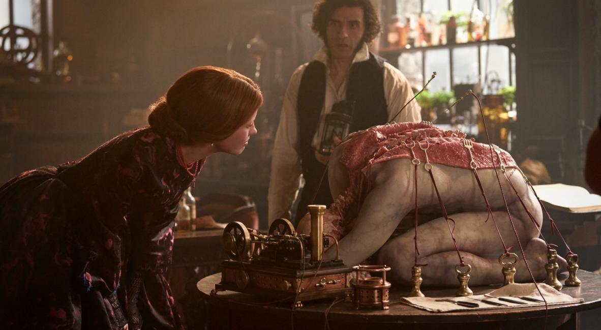 Guillermo del Toro's Frankenstein (2025) promotional still from Neflix