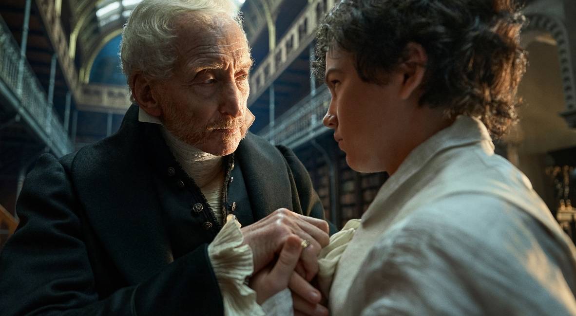 Guillermo del Toro's Frankenstein (2025) promotional still from Neflix