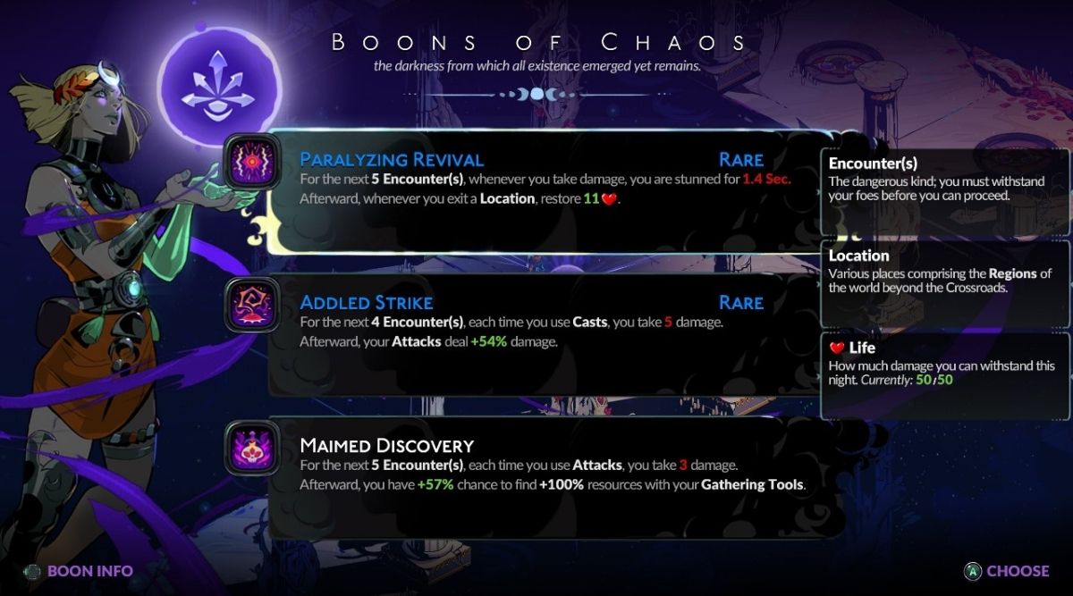 Hades 2 Boons