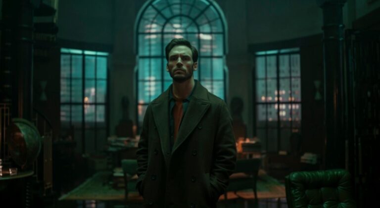 Harlan Coben's Lazarus promotional key art from Prime Video