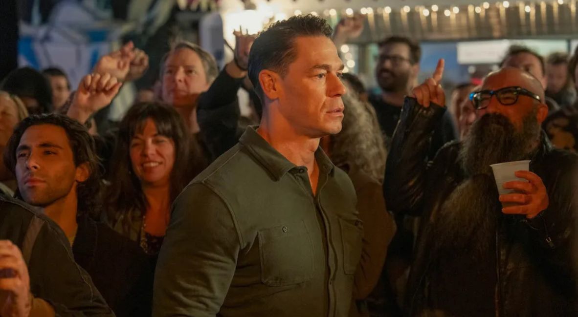 A confused Chris Smith in Peacemaker Season 2 Episode 8