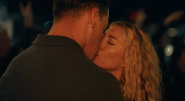 RECAP: ‘Peacemaker’ Season 2 Episode 8 – “Full Nelson” Chris Smith and Emilia Harcourt kissing in Peacemaker Season 2 Episode 8