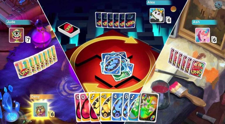 UNO Show 'Em No Mercy DLC gameplay screenshot from Ubisoft