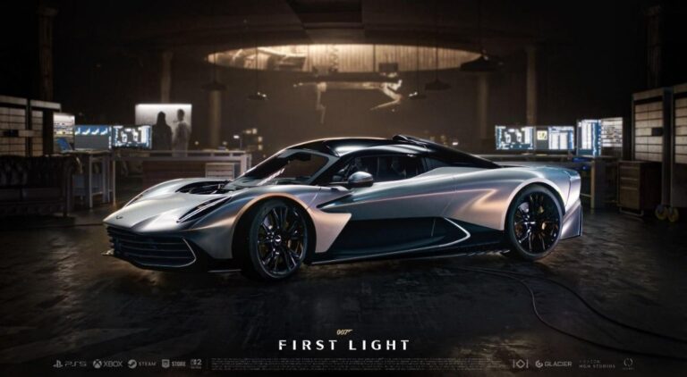 007 First Light Aston Martin Valhalla supercar