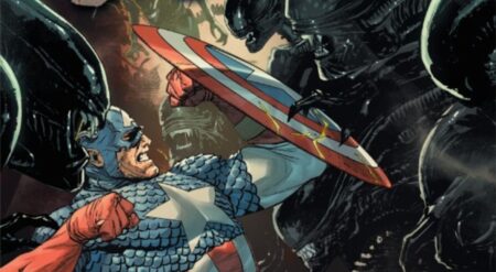 Alien Vs Captain America Issue 1