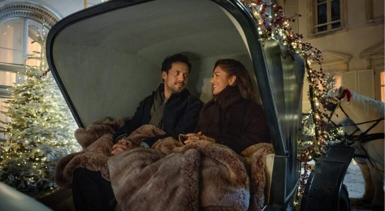 Tom Wozniczka and Minka Kelly in Champagne Problems (2025)