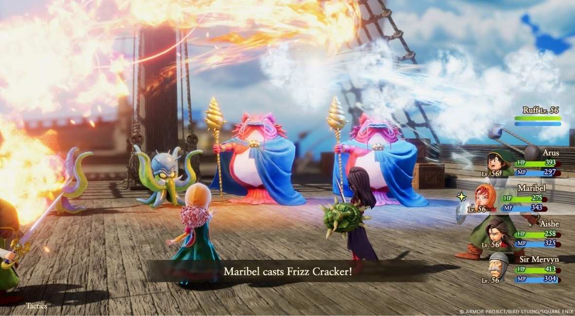 Dragon Quest VII Reimagined promotional still from Square Enix