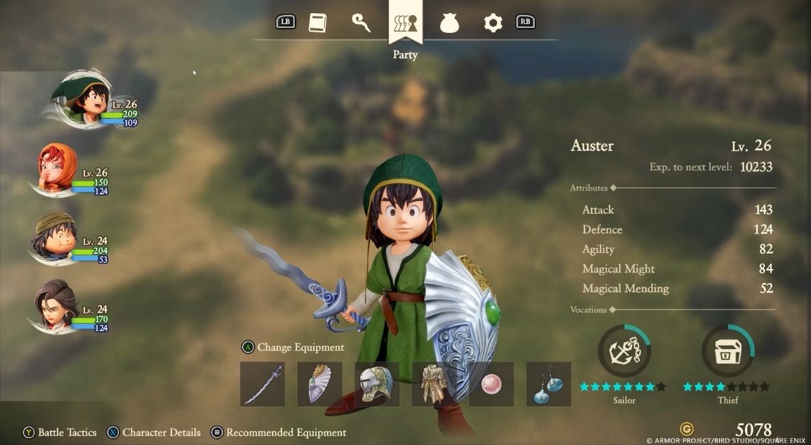 Dragon Quest VII Reimagined promotional still from Square Enix