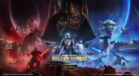 Star Wars: Galaxy of Heroes promo art from EA