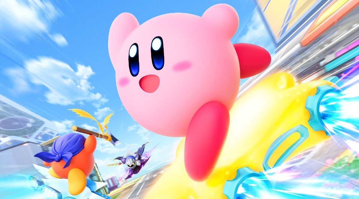 Kirby in Kirby Air Riders
