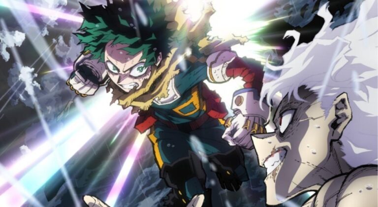 Deku vs Shigaraki in My Hero Academia Season 8