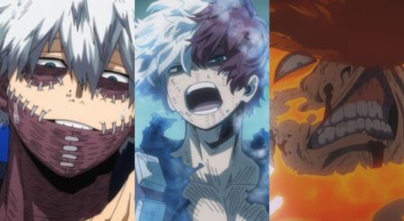 The Todoroki Family in My Hero Academia
