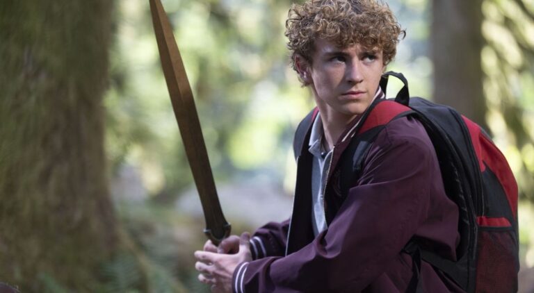 Percy Jackson played by Walker Scobell in Percy Jackson Season 2 Episode 1 now playing on Disney+