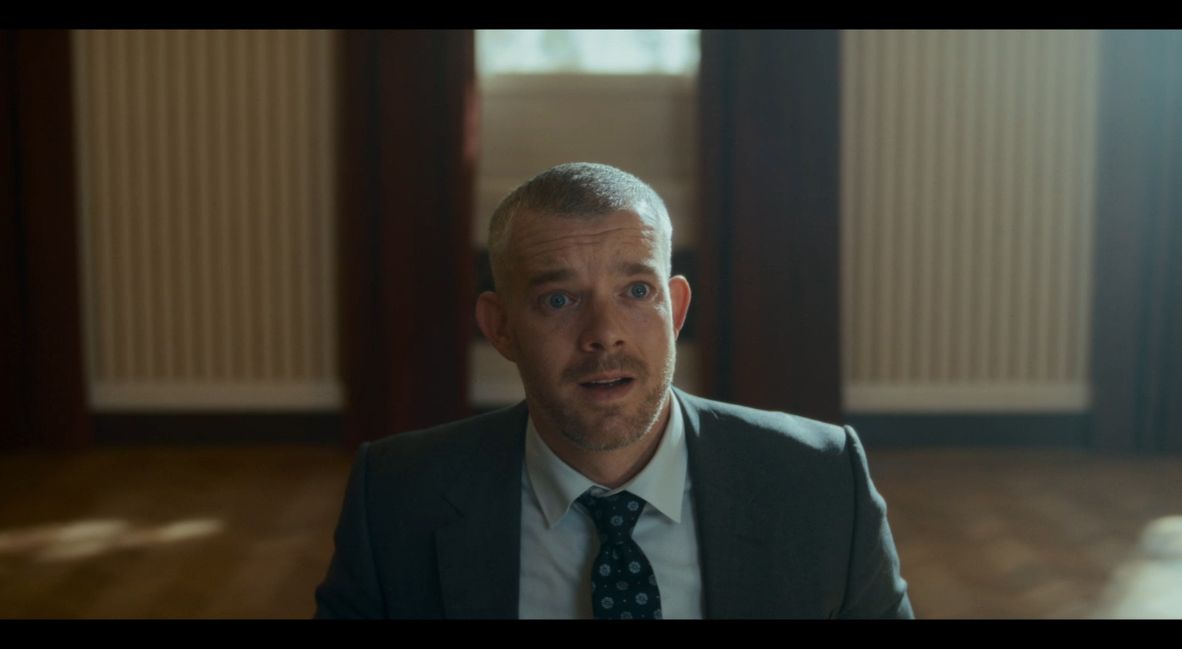 Barclay, played by Russell Tovey in The War Between the Land and the Sea Episode 2