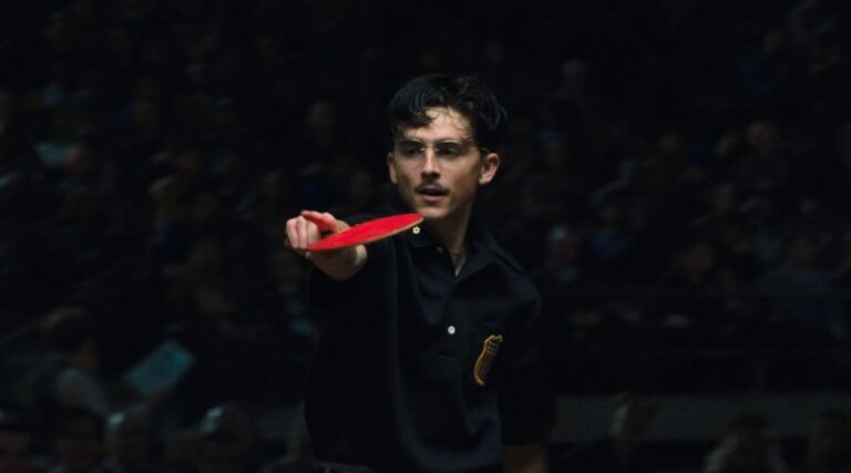 Timothée Chalamet in Marty Supreme