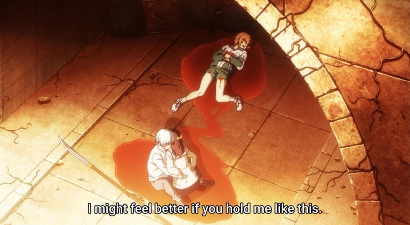 Fushi, Funa, and Mizuha in To Your Eternity Season 3 Episode 10