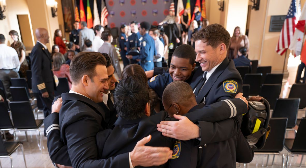 The 118 celebrate Harry's graduation