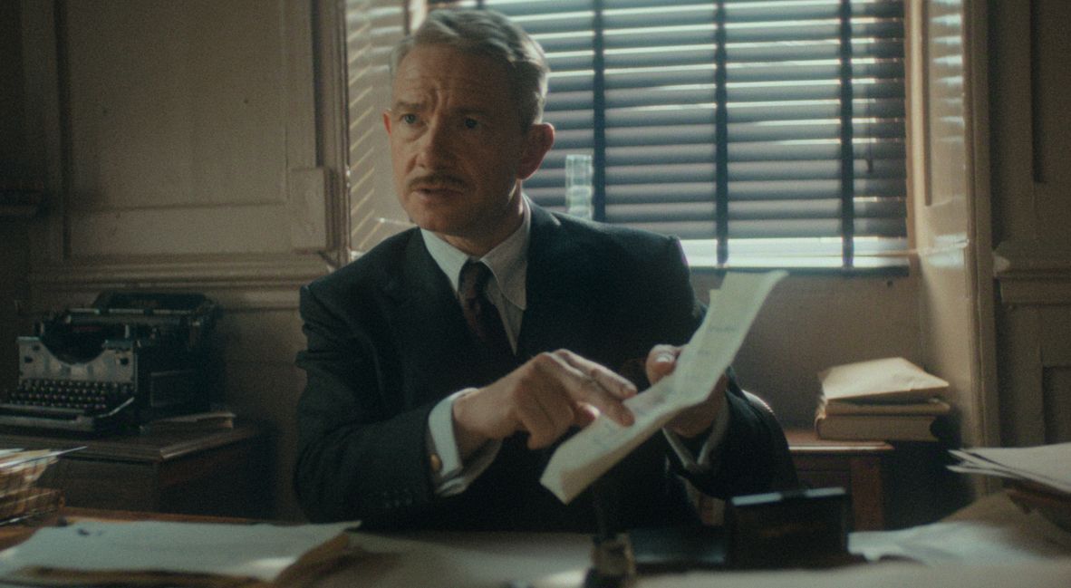 Agatha Christie's Seven Dials promotional image from Netflix