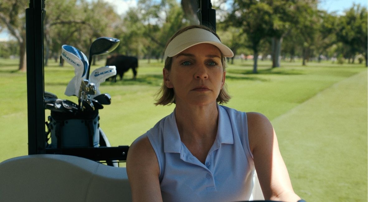Carol at the Golf Course in Pluribus