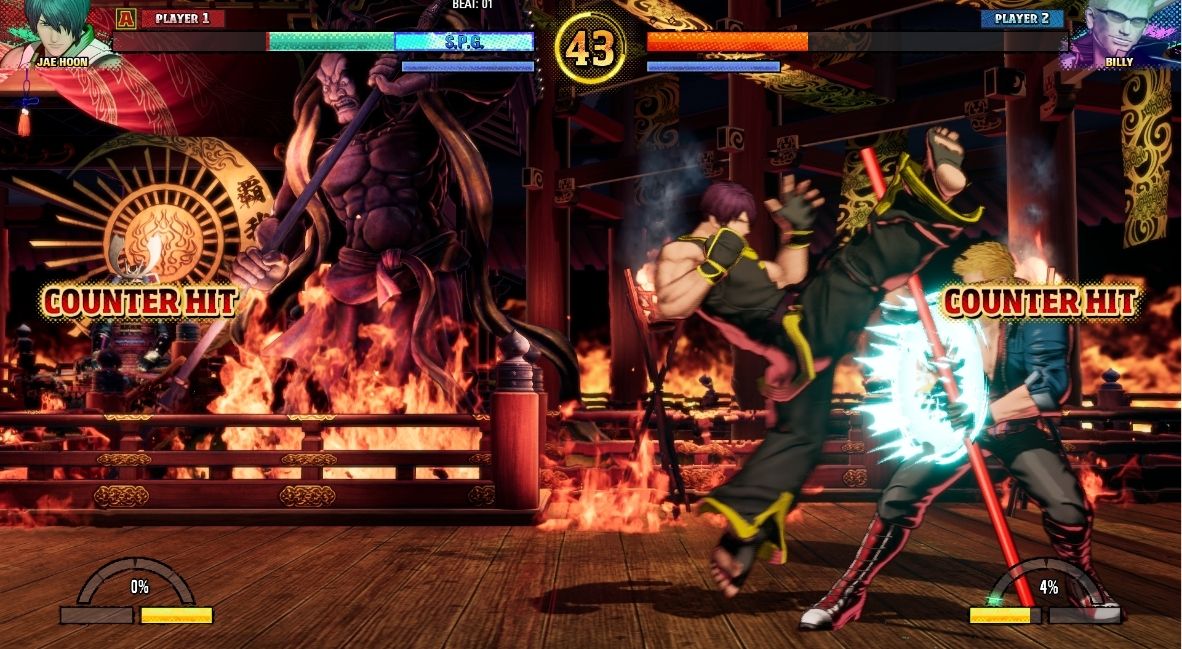 Kim Jae Hoon in Fatal Fury: City of the Wolves Close-Range Combat