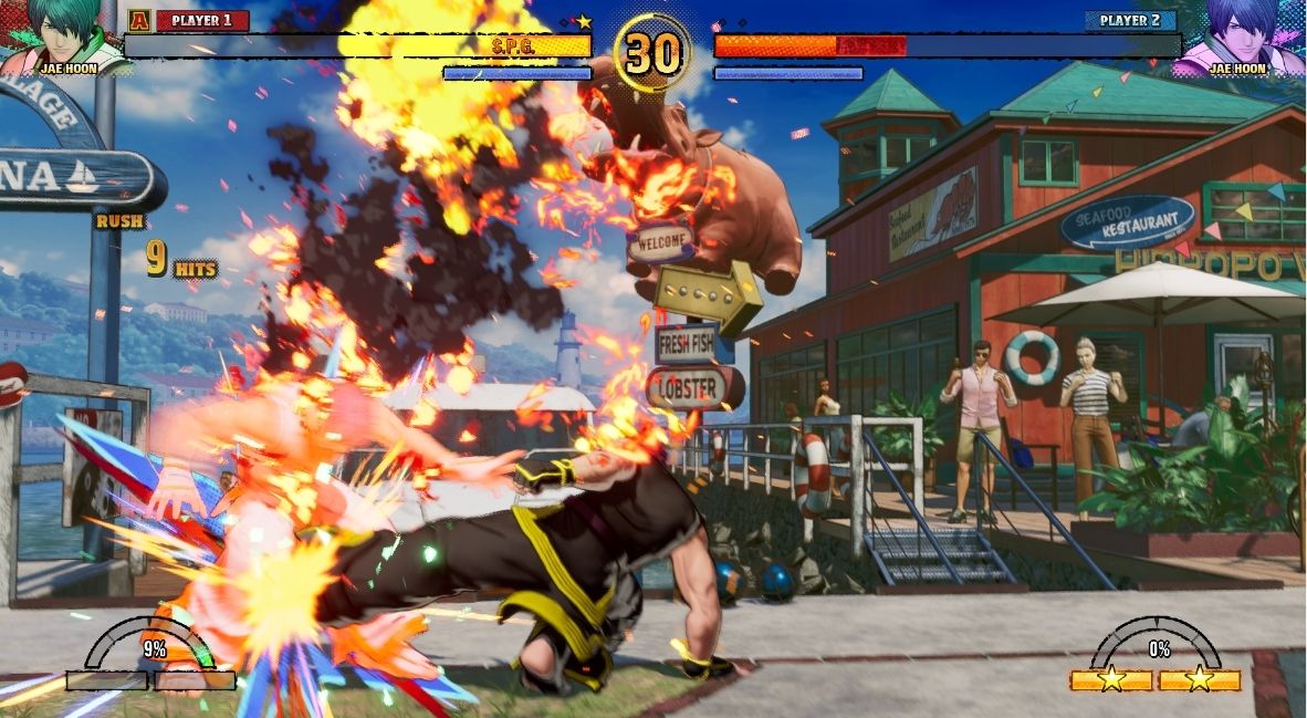 Kim Jae Hoon in Fatal Fury: City of the Wolves Combat