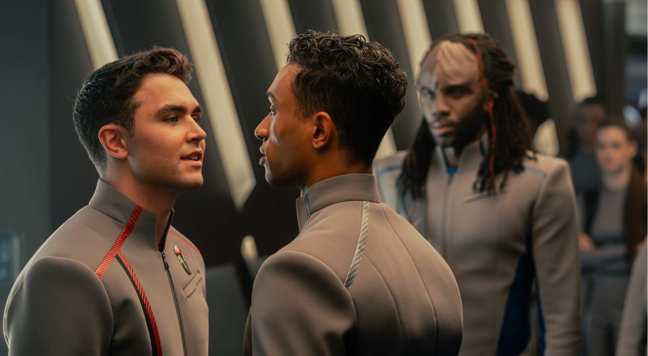 Still from Star Trek: Starfleet Academy Episode 1