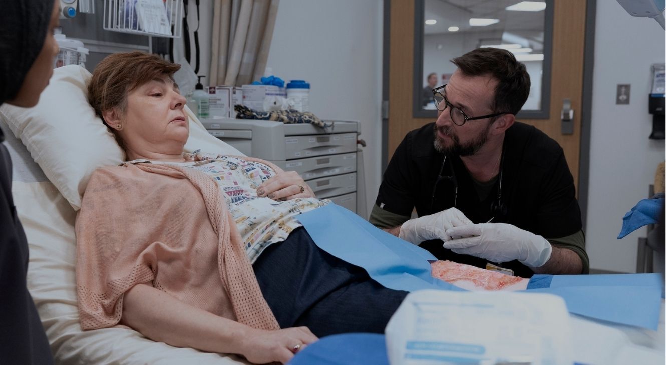 Noah Wyle in The Pitt Season 2 Episode 3