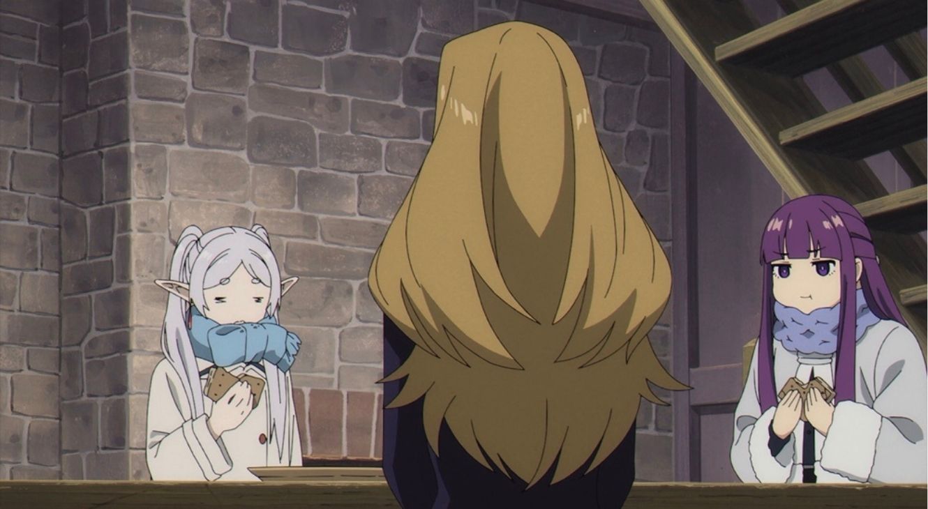 Frieren, Methode, and Fern in Frieren Season 2 Episode 6