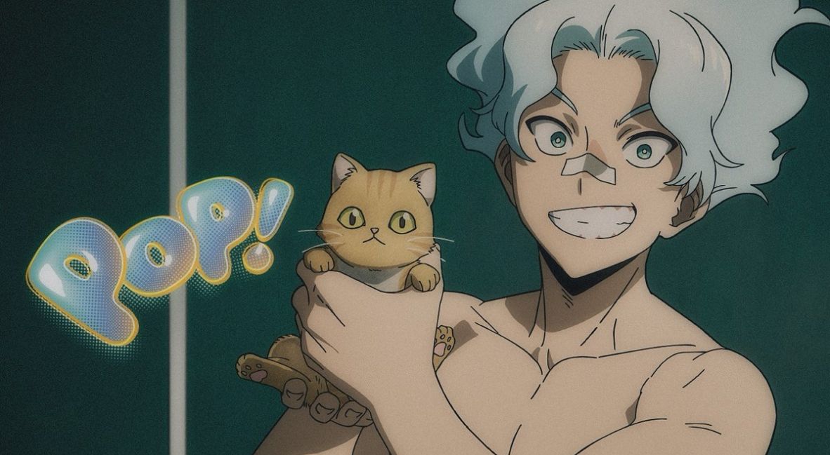 Shirakumo shares the cat he rescued 