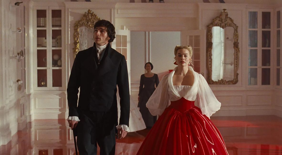 REVIEW: "Wuthering Heights" Is A Vapid Reimagining Made For TikTok 3 "Wuthering Heights" (2026) - promotional still with Jacob Elordi and Margot Robbie