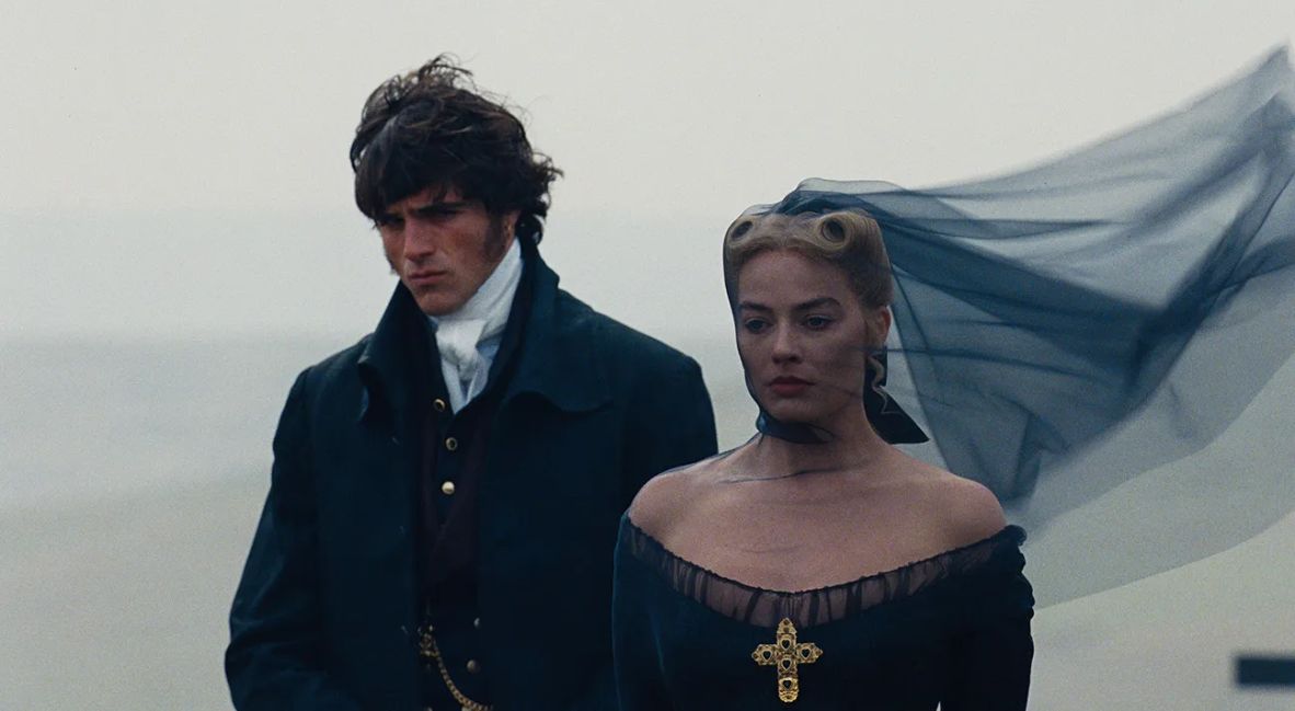 REVIEW: "Wuthering Heights" Is A Vapid Reimagining Made For TikTok 5 "Wuthering Heights" (2026) - promotional still with Jacob Elordi and Margot Robbie