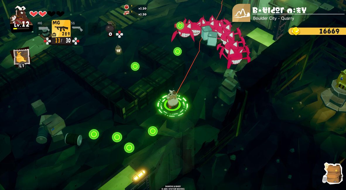 REVIEW: 'DAMON and BABY' Is A Flawed, Sometimes Fun, Experiment 5 A combat still