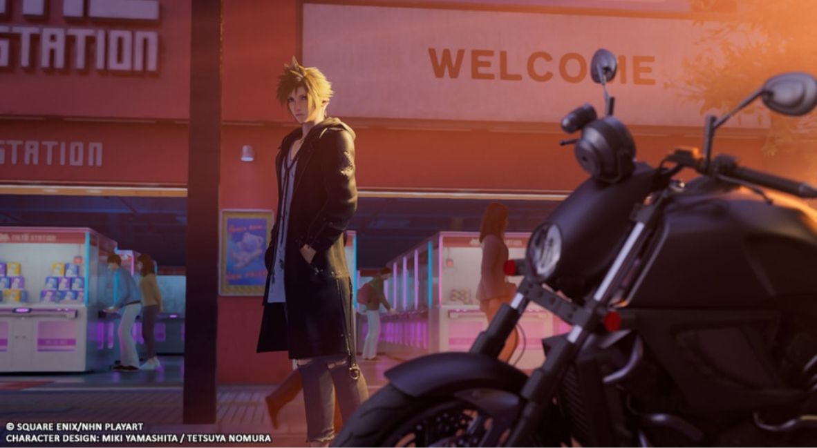 Cloud appears in DISSIDIA DUELLUM