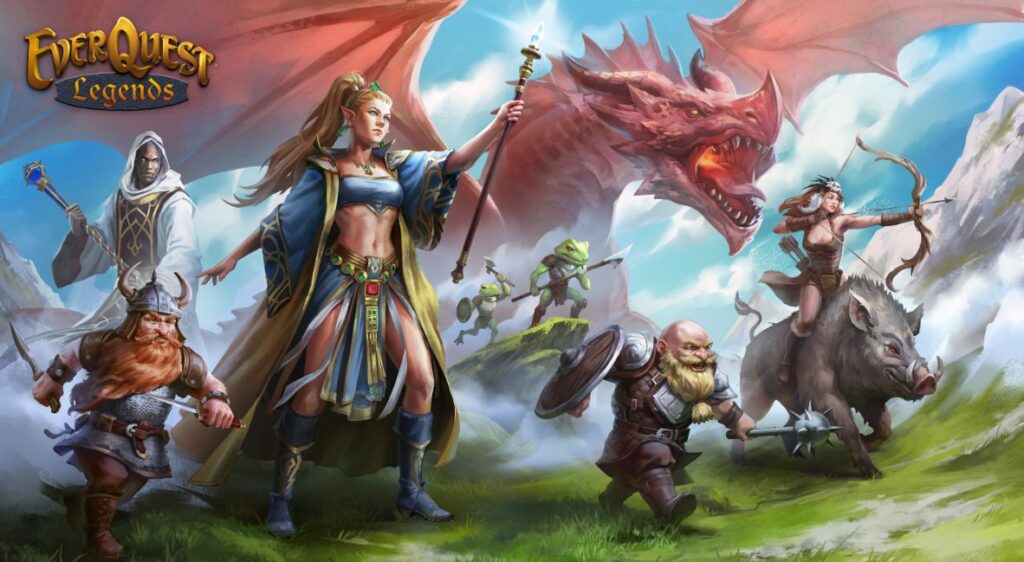 EverQuest Legends Is Preserving Game History To Write A New Chapter EverQuest Legends promo key art from Game Jawn and Daybreak Games